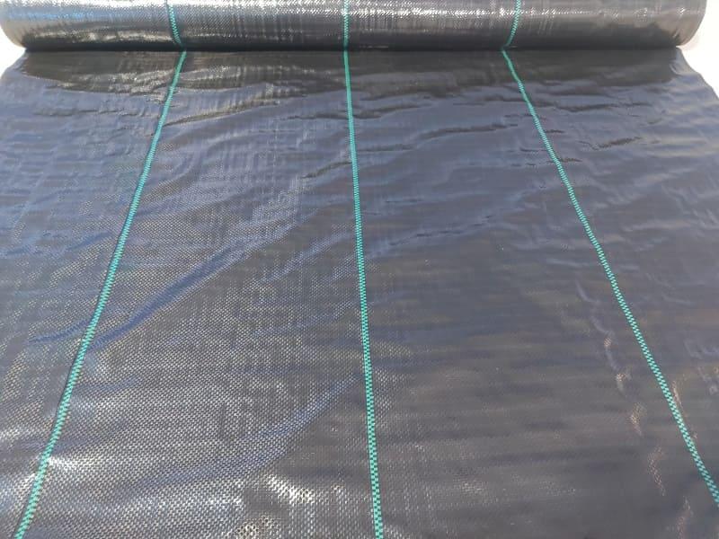 Агротканина чорна 100 г/м² Розмір 1,1*100м.  “AГРОС” - Зображення 3