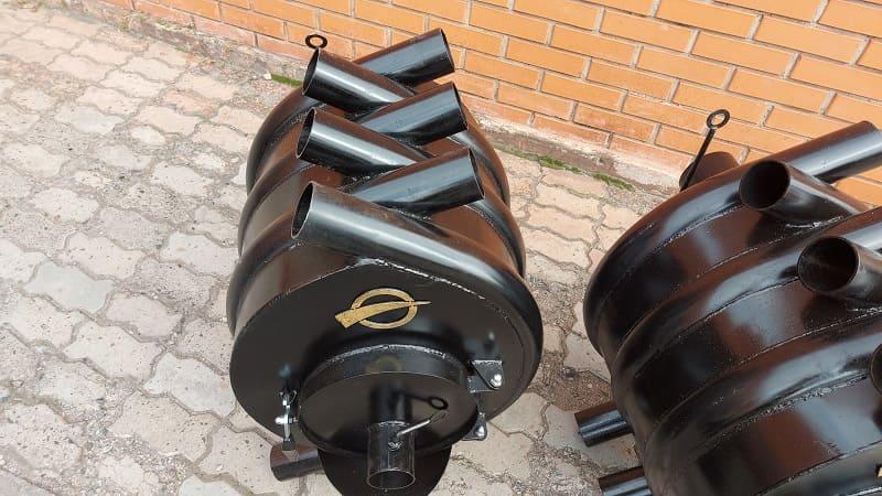 Булер'ян з камерою  допалу WOODEX B-100 - Зображення 4
