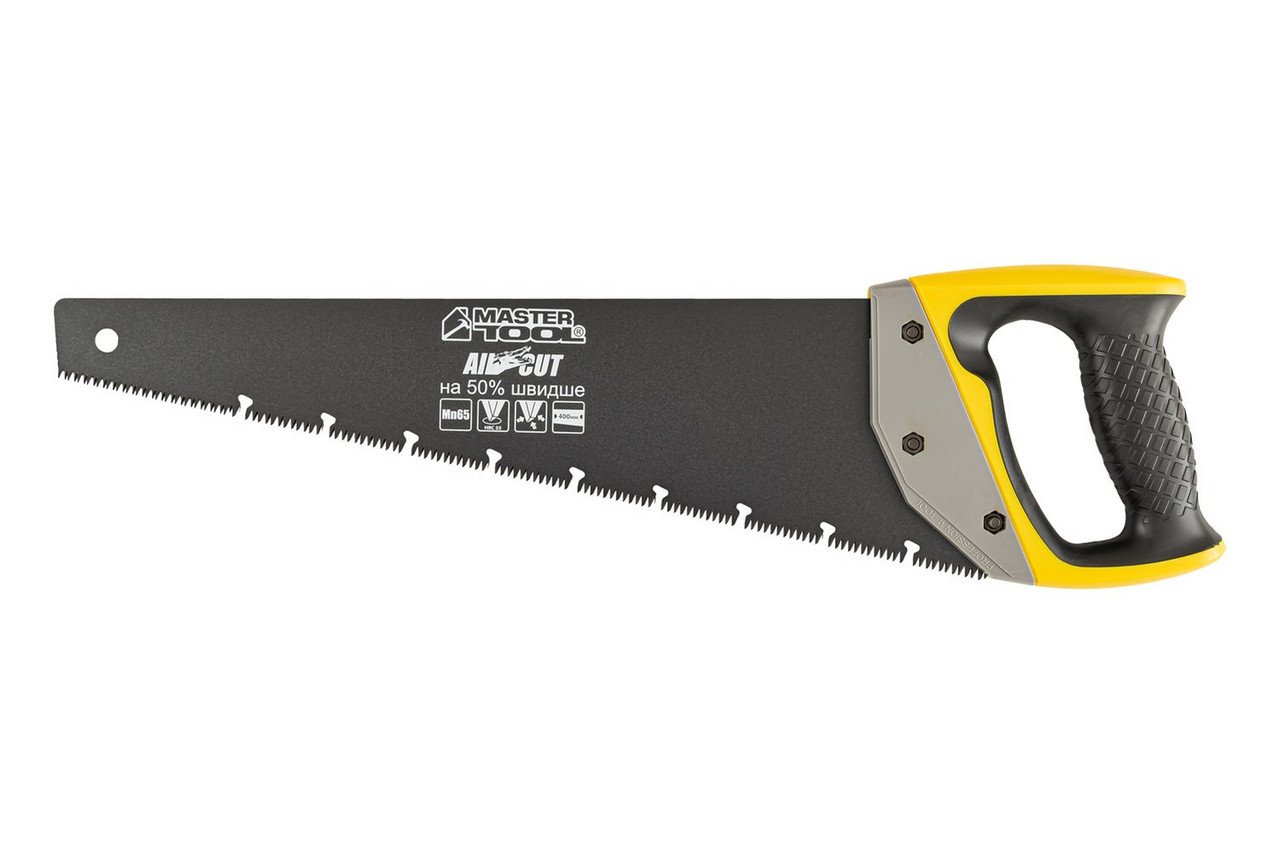 Ножівка столярна  BLACK ALLIGATOR 400 мм 9TPI MAX CUT загартований зуб 3D заточування тефлонове покриття