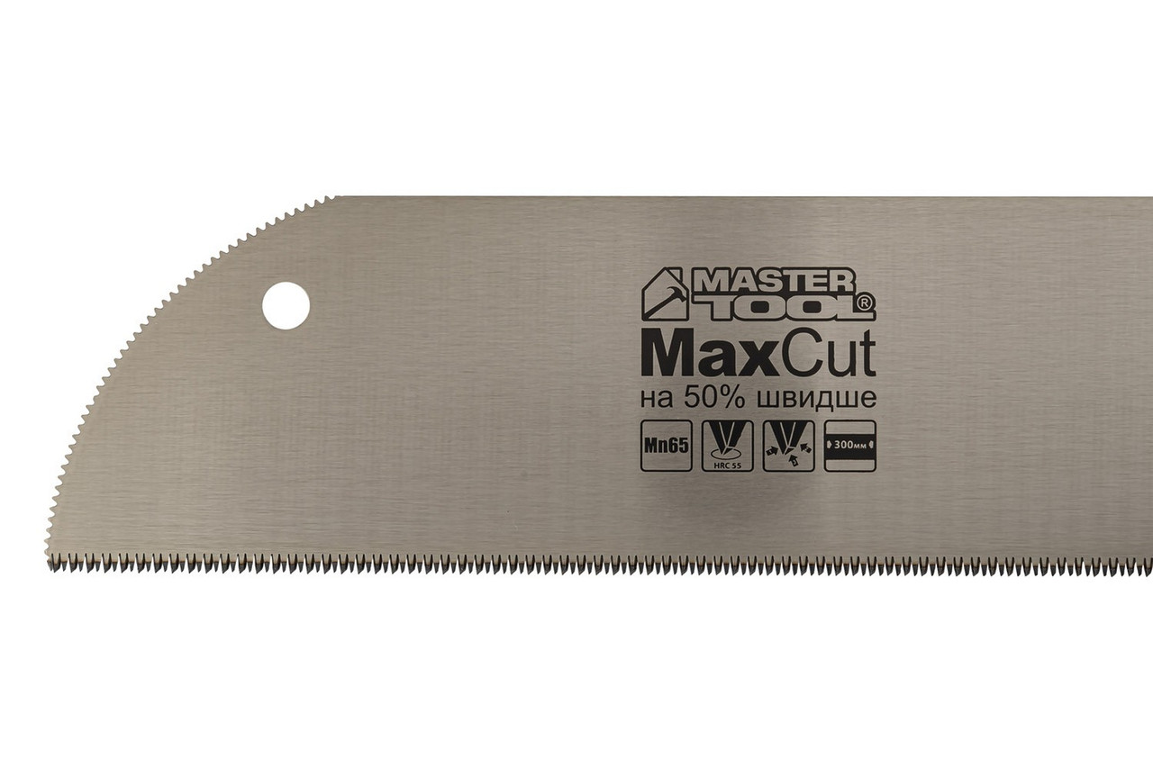 Ножівка для фанери  із запилом 12TPI MAX CUT 300 мм загартований зуб 3D заточування поліроване - Зображення 2