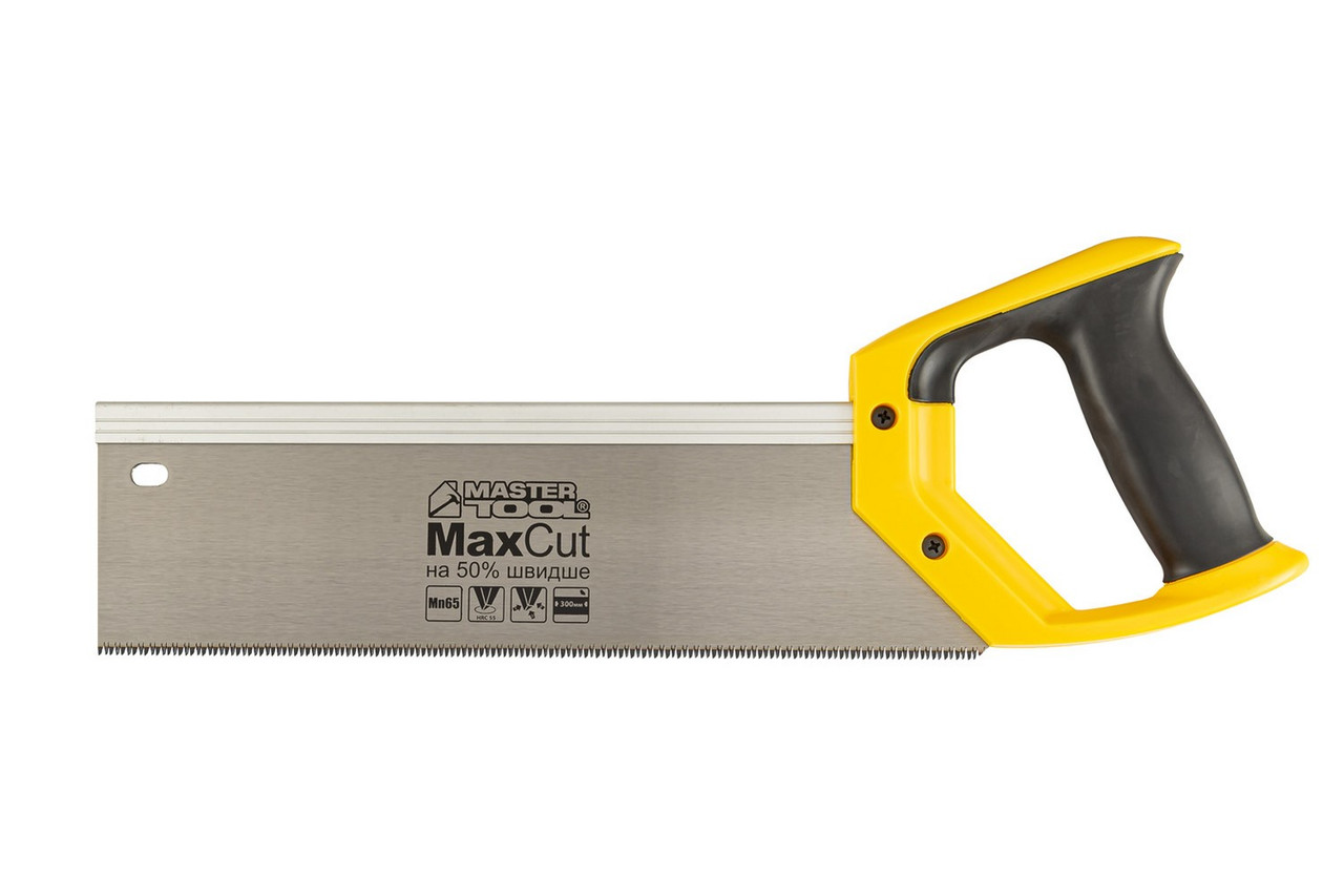 Ножівка пасувальна 12TPI MAX CUT 300 мм загартований зуб 3D заточування поліроване