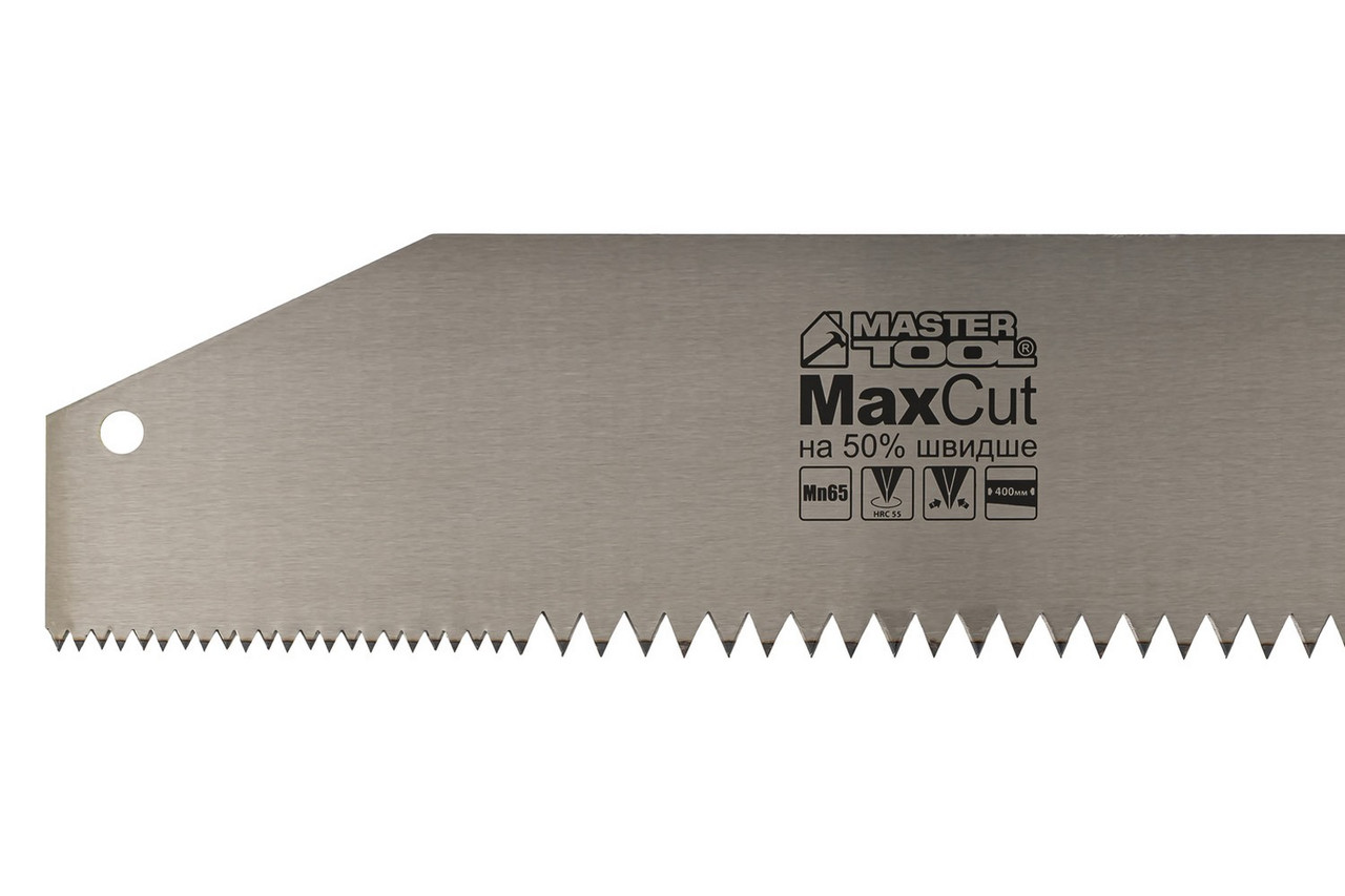 Ножівка столярна  2TPI/5TPI MAX CUT 400 мм загартований зуб 2D заточування полірована - Зображення 2